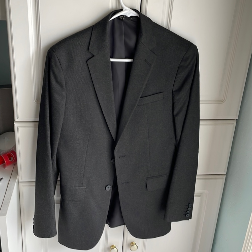 Banana Republic charcoal suit and pant set tailored to 36S and 29x30